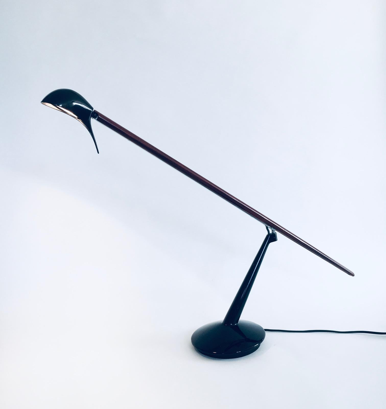 Spanish Postmodern Design 'Bluebird' Desk Lamp by Jorge Pensi for B. Lux, 1990's Spain For Sale