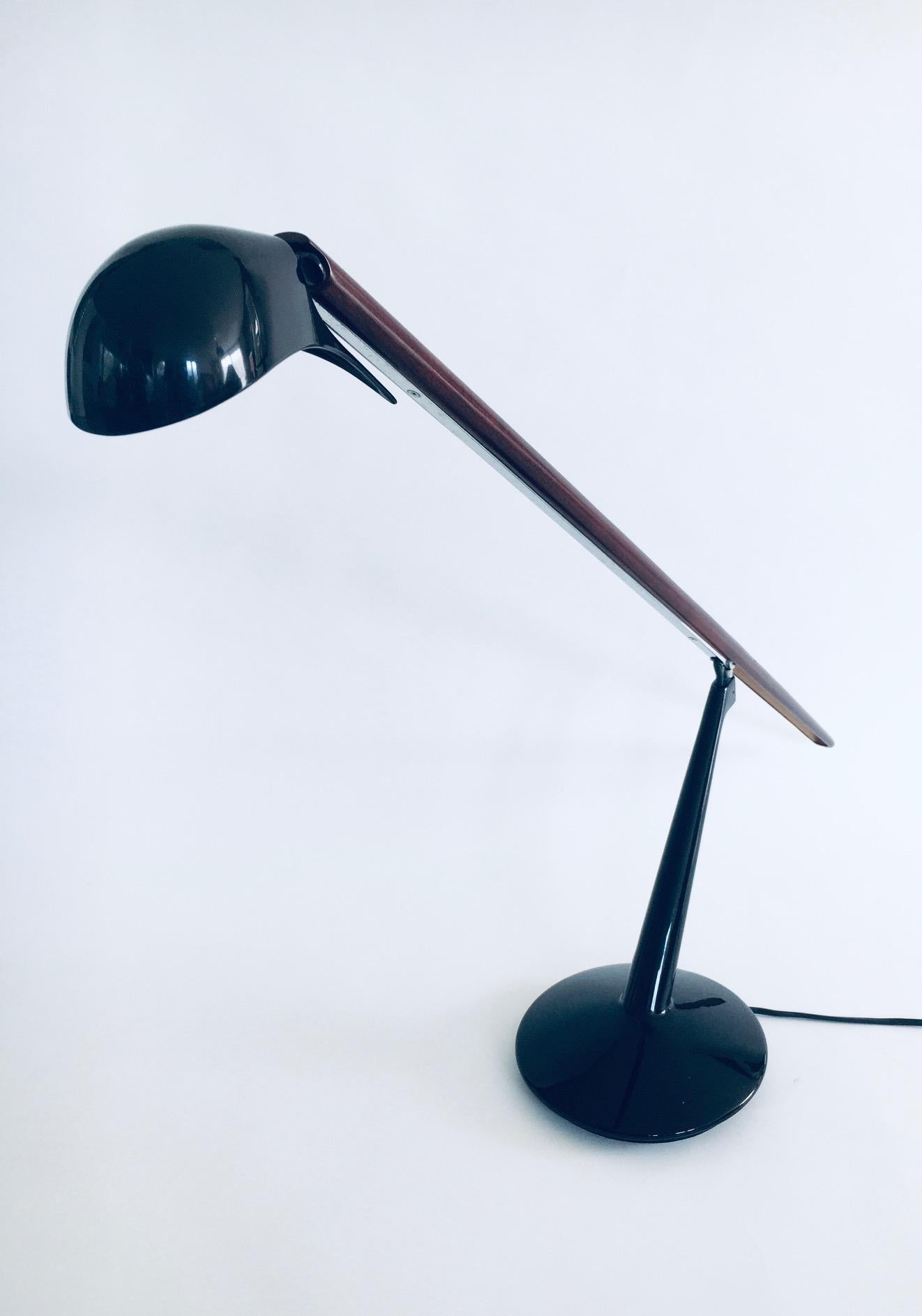 Late 20th Century Postmodern Design 'Bluebird' Desk Lamp by Jorge Pensi for B. Lux, 1990's Spain For Sale