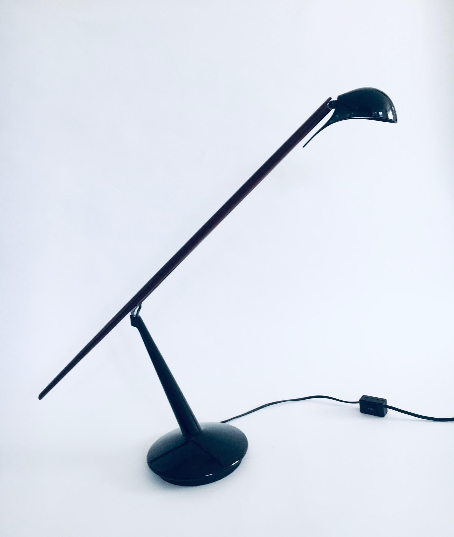 Metal Postmodern Design 'Bluebird' Desk Lamp by Jorge Pensi for B. Lux, 1990's Spain For Sale