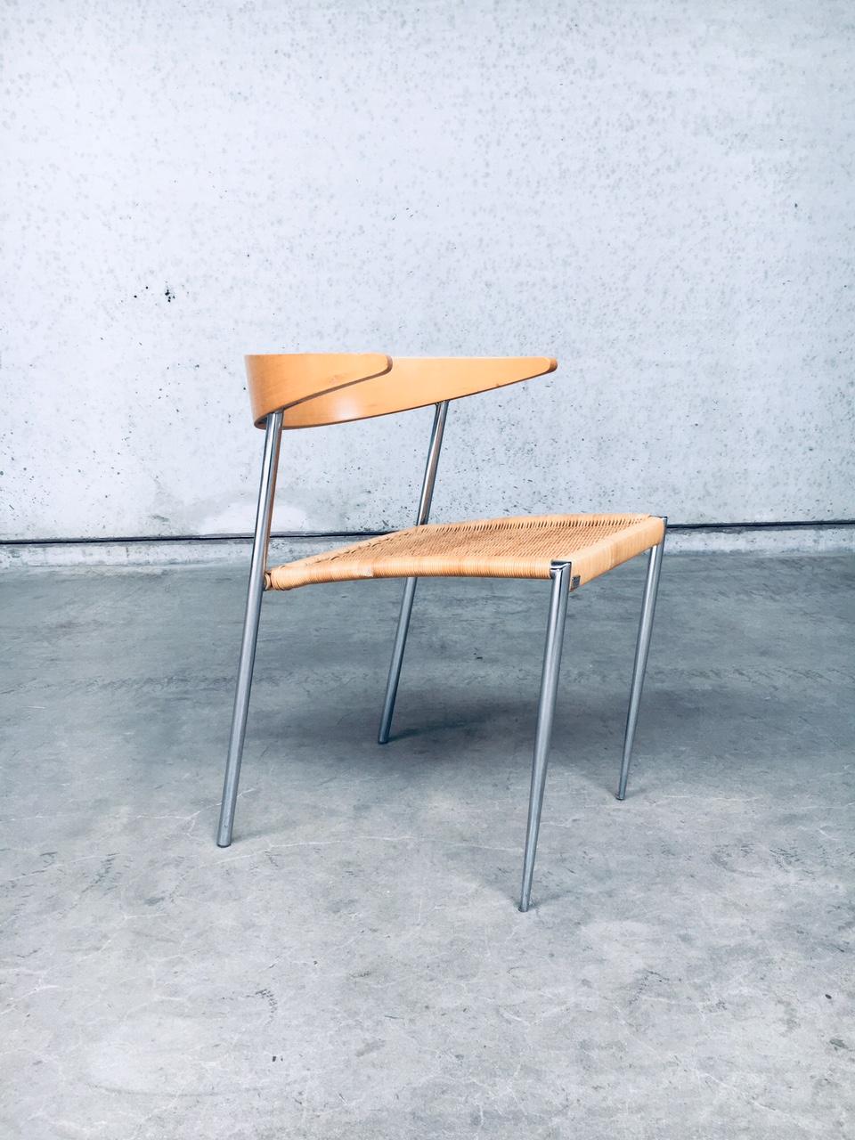 Postmoderne Chaise de design postmoderne de Pierantonio Bonacina, Italie, années 1990 en vente