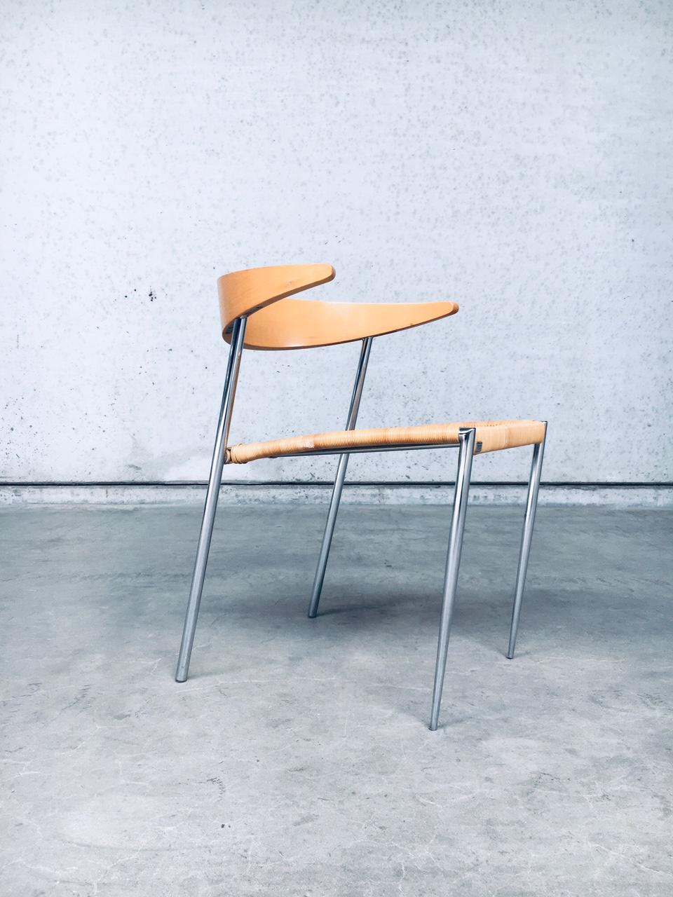 italien Chaise de design postmoderne de Pierantonio Bonacina, Italie, années 1990 en vente