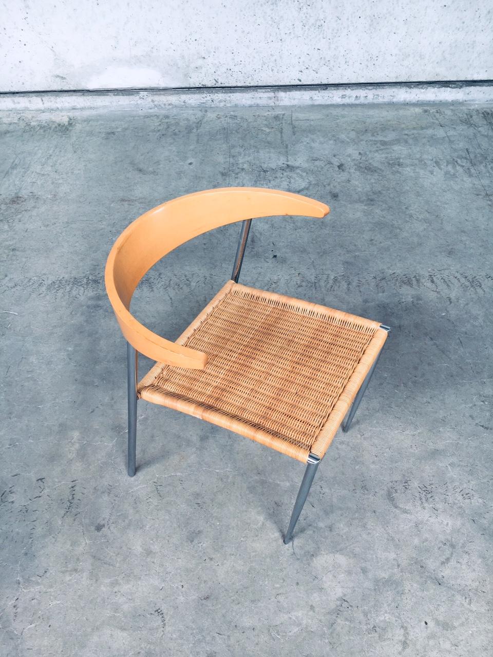 Chaise de design postmoderne de Pierantonio Bonacina, Italie, années 1990 Bon état - En vente à Oud-Turnhout, VAN