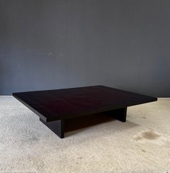 Tavolino dal design postmoderno in bambù di Axel Vervoordt, Belgio, anni '90