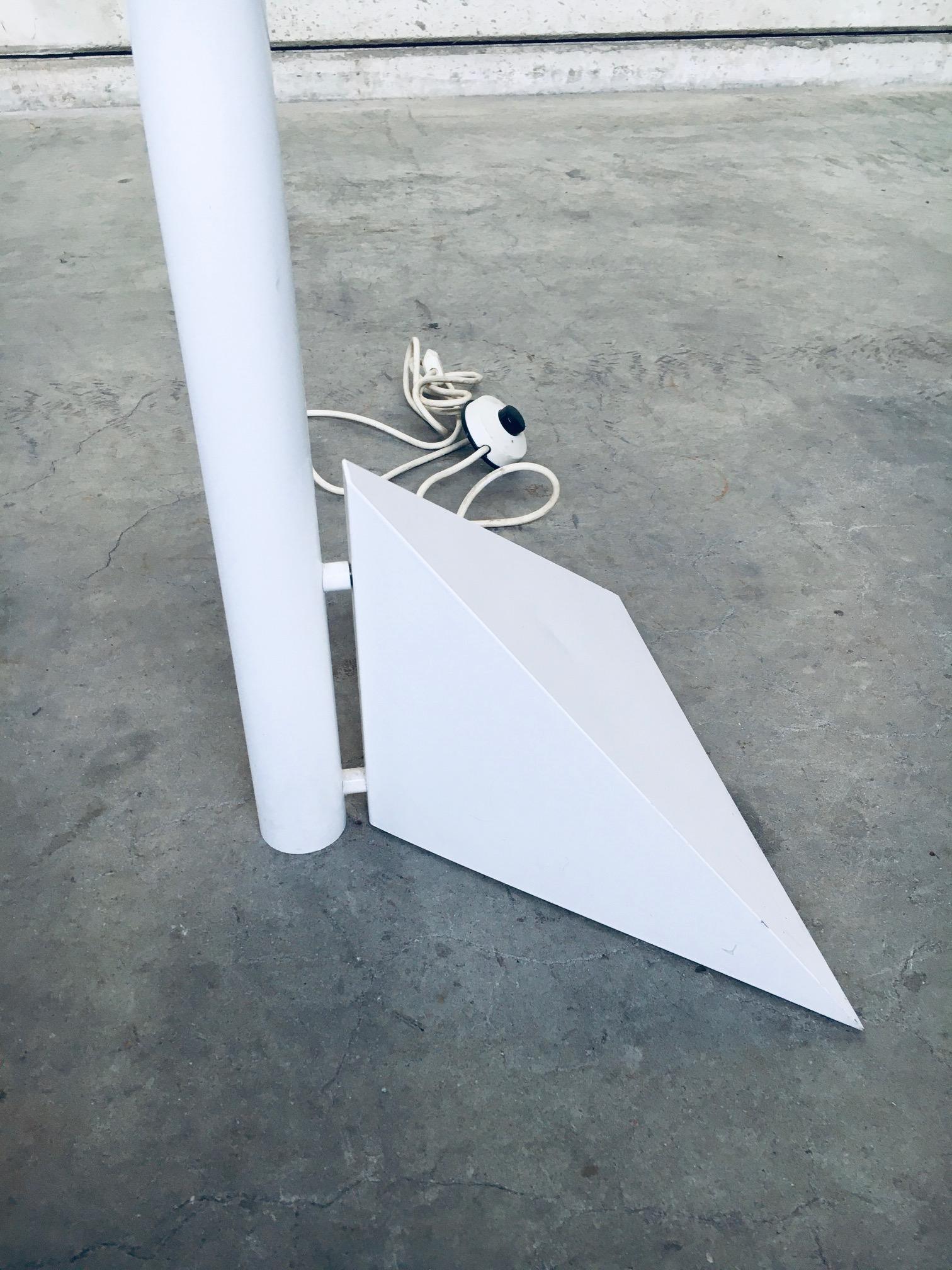 Metal Postmodern Design Floor Lamp, Italy 1980's For Sale