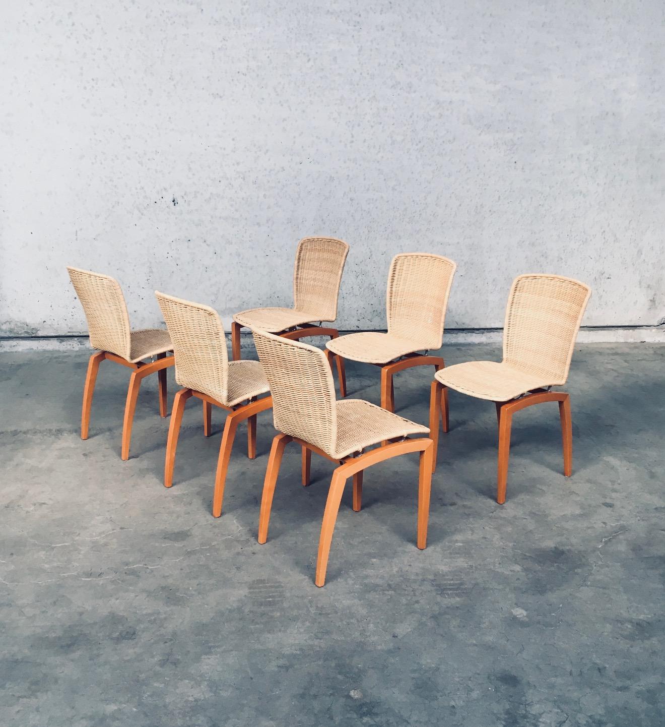 French Postmodern Design LIBRA Dining Chairs by Christian Werner for Ligne Roset