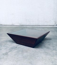Postmodern Design Reverse Pyramid Coffee Table