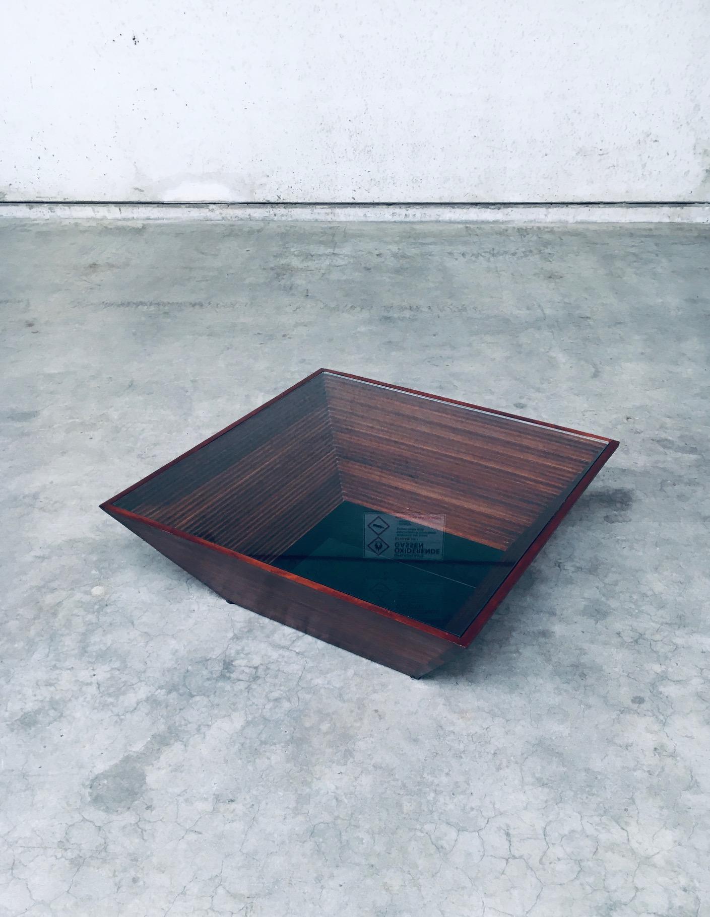 Post-Modern Postmodern Design Reverse Pyramid Coffee Table For Sale