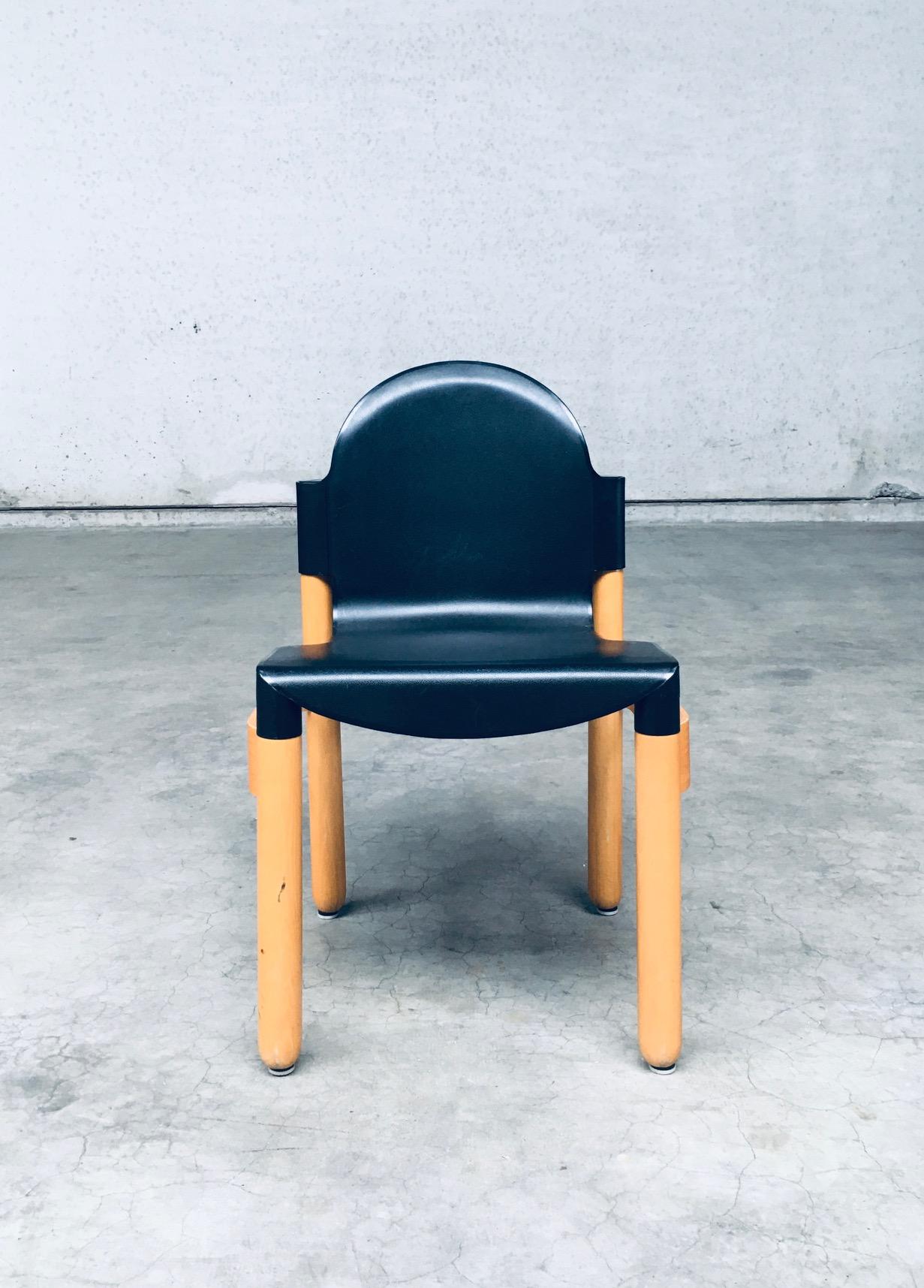 Postmodern Design Stacking Chair 