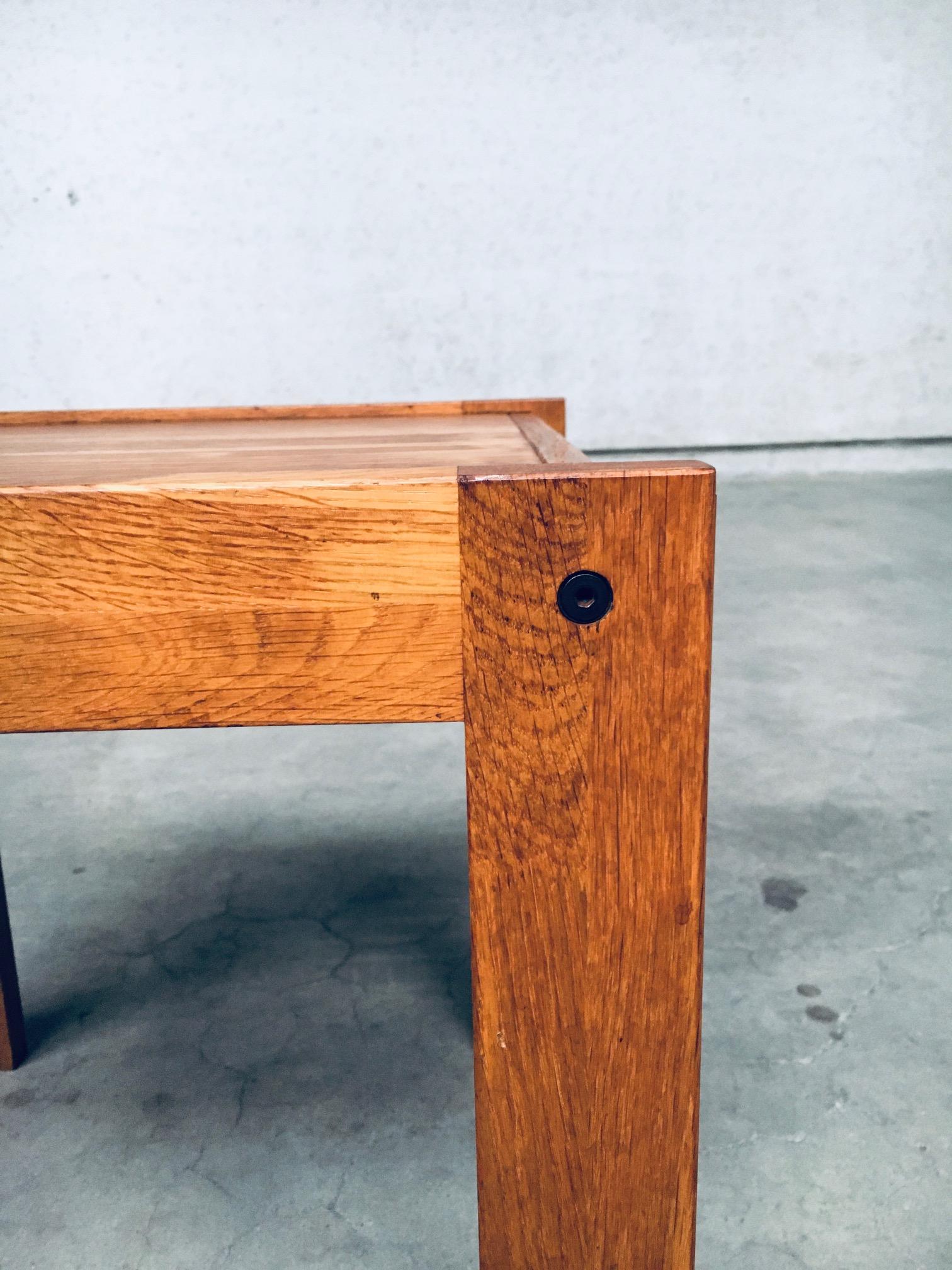 Postmodern Design Teak Side Chair, France 1990's For Sale 11