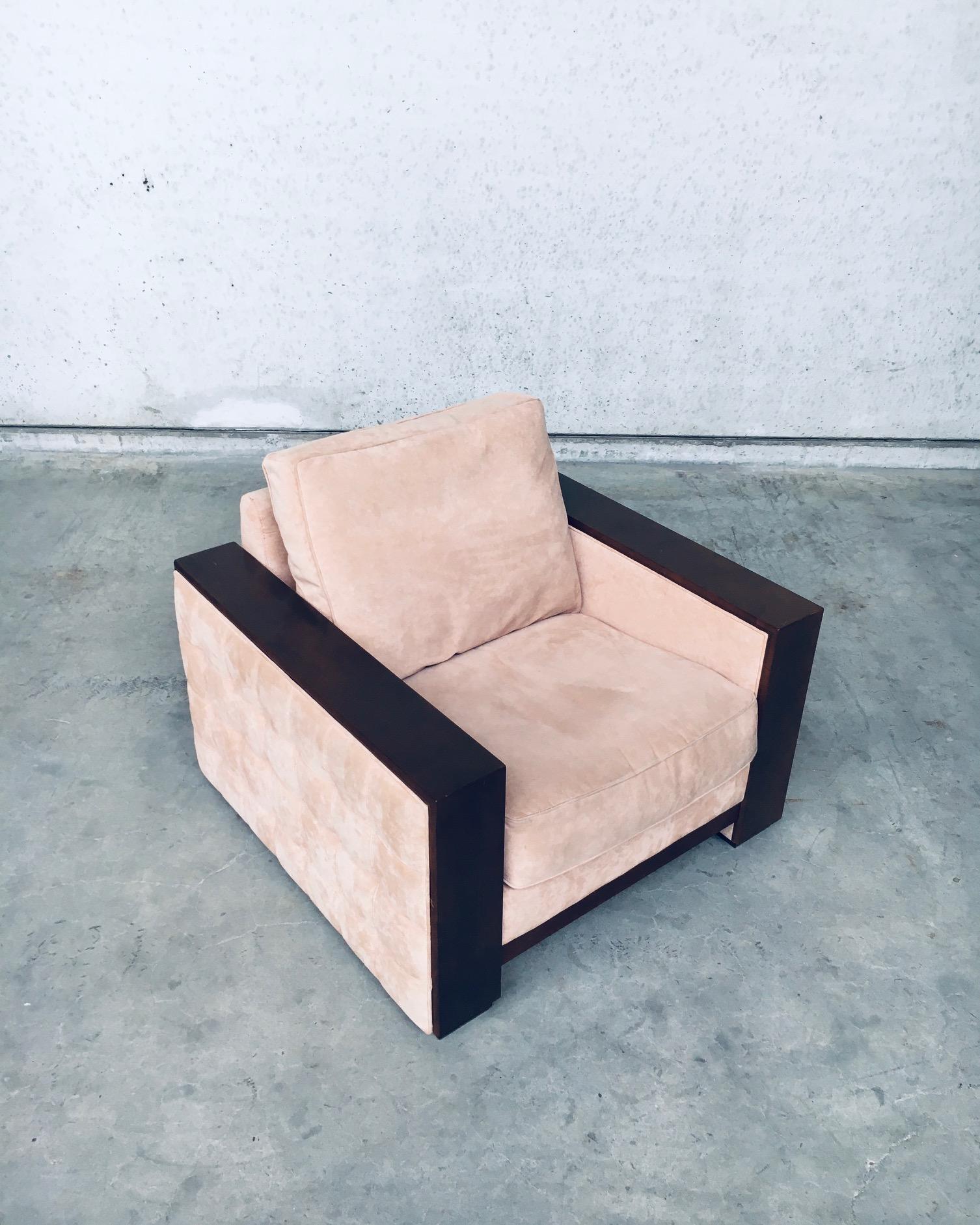 Postmodern Design XL Armchair by Roche Bobois, France 1980's For Sale 3