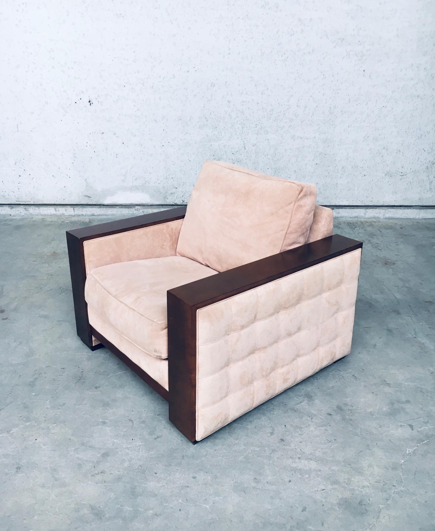 Post-Modern Postmodern Design XL Armchair by Roche Bobois, France 1980's For Sale