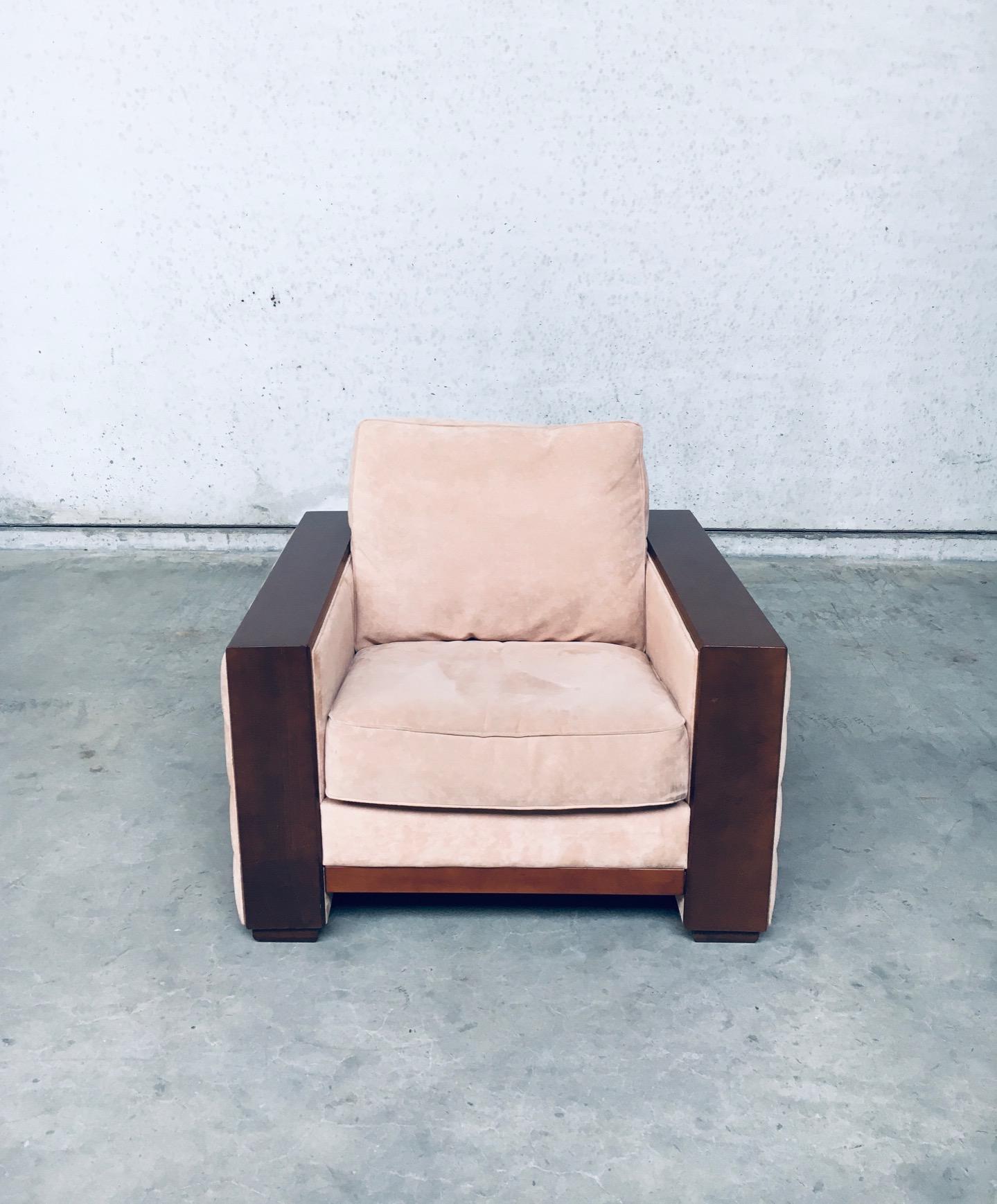 Postmodern Design XL Armchair by Roche Bobois, France 1980's In Good Condition For Sale In Oud-Turnhout, VAN
