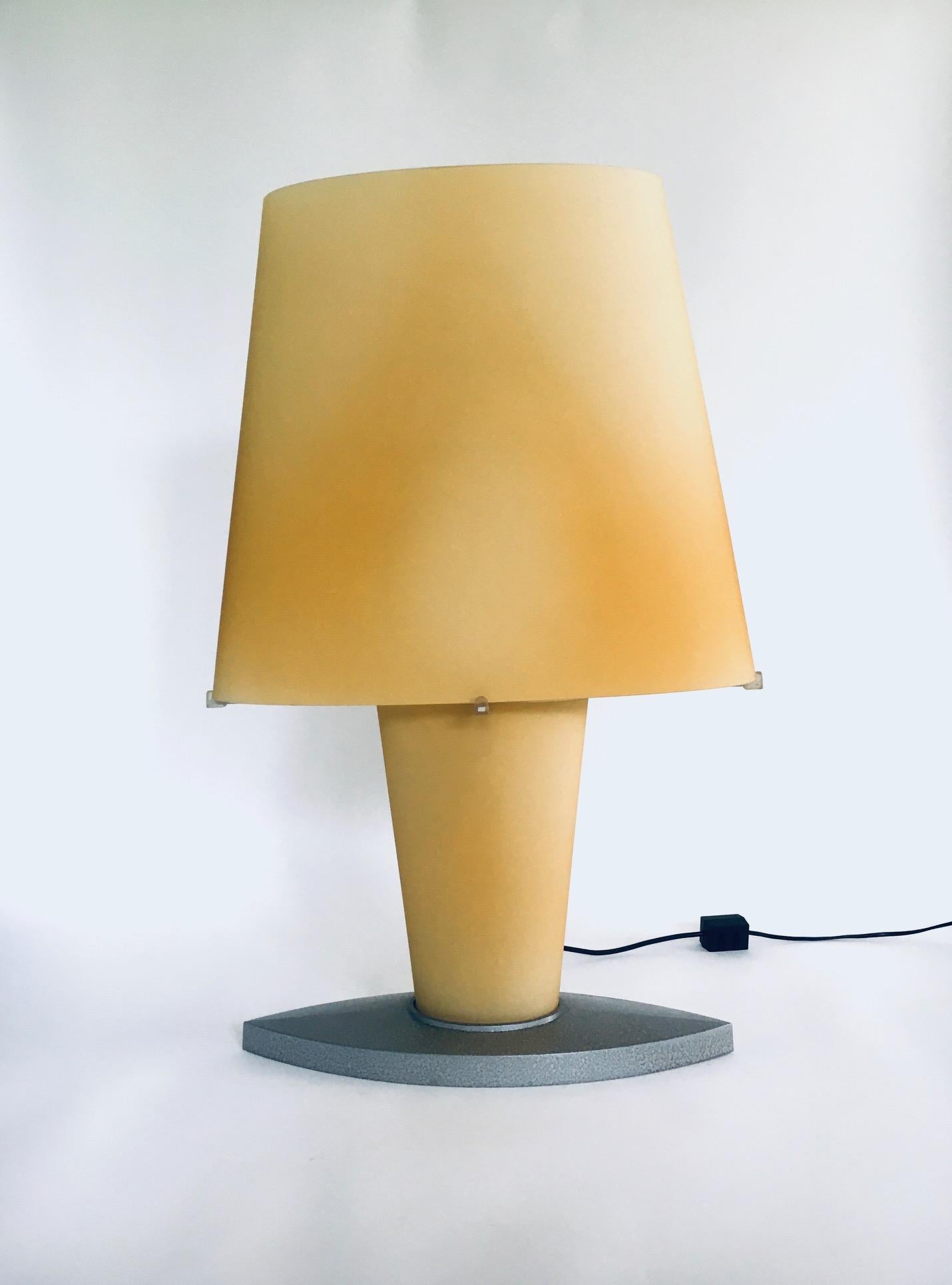 Postmoderne Design XL Glas-Tischlampe aus Glas von Daniela Puppa für Fontana Arte (Italienisch) im Angebot