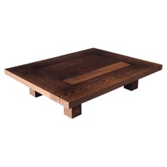 Table basse design postmoderne XL Wengé