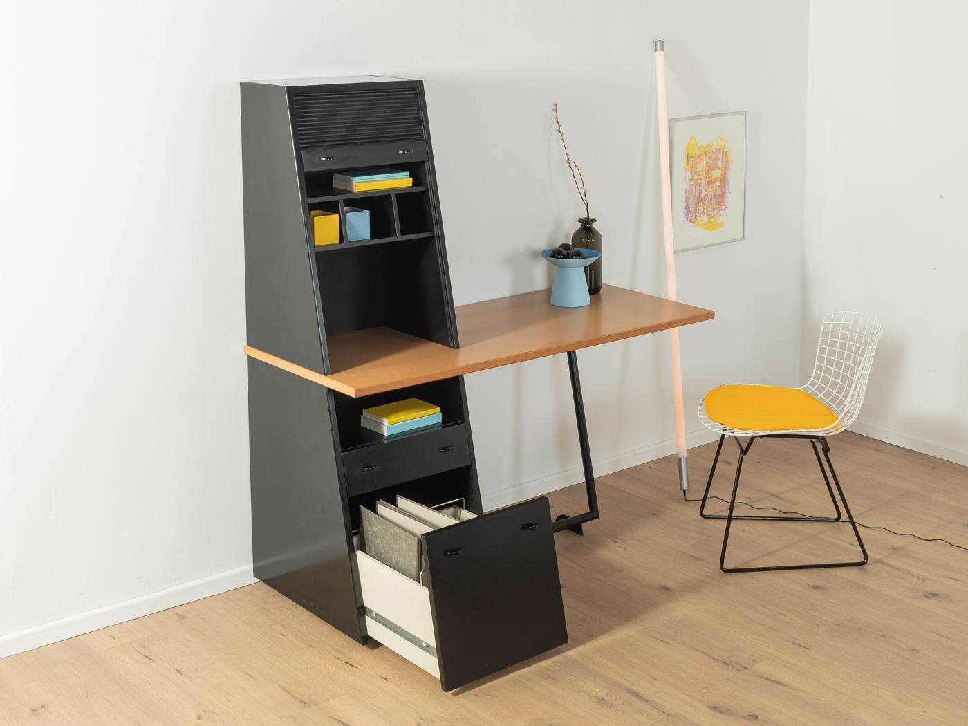 German  Postmodern desk, interlübke  For Sale
