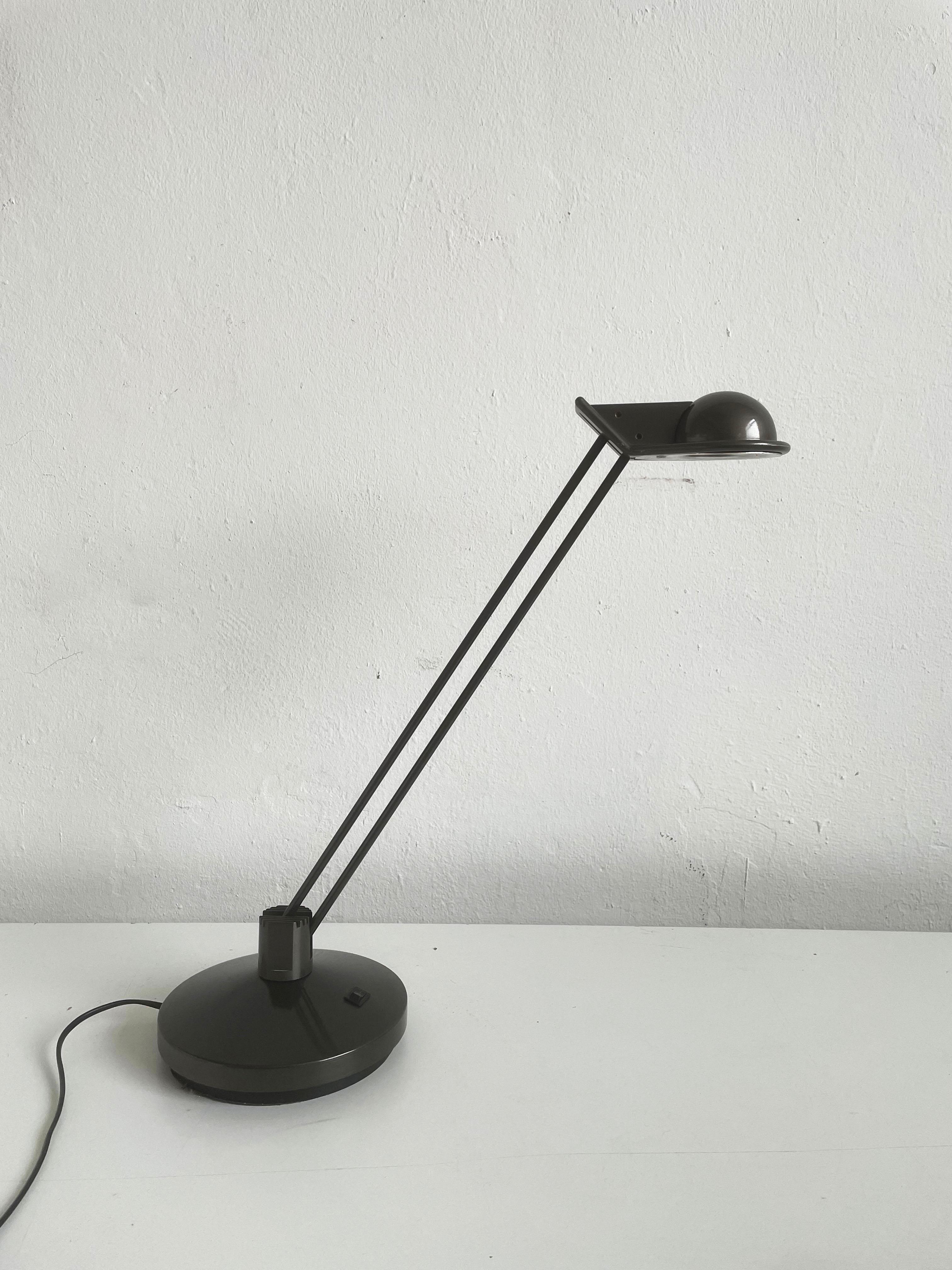 Spanish Postmodern Desk Lamp, Model Anade by Josep Llusca for Metalarte, Spain 1980s For Sale