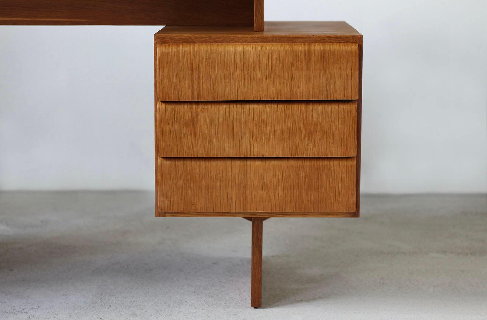 Postmodern Desk, Writing Table by Bohumil Landsman, 1970s, Fully Restored 2