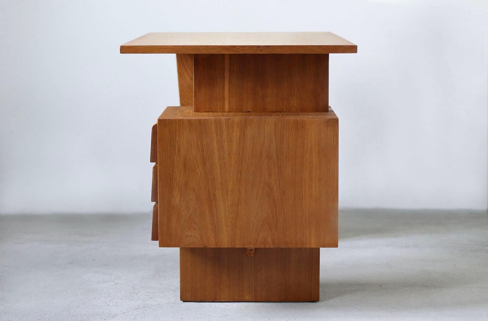 Post-Modern Postmodern Desk, Writing Table by Bohumil Landsman, 1970s, Fully Restored