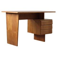 Postmodern Desk, Writing Table by Bohumil Landsman, 1970s, Fully Restored