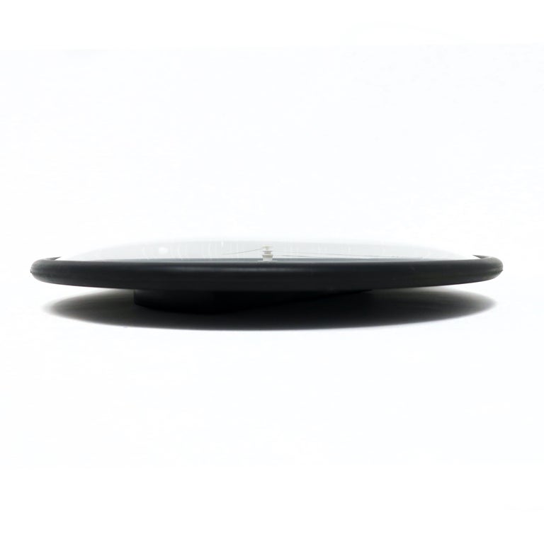 Postmodern Diagonal Pin Stripe Wall Clock by Baker Hart and Stuart For ...