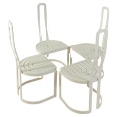 Vintage Postmodern Dining chairs, Allmilmö 