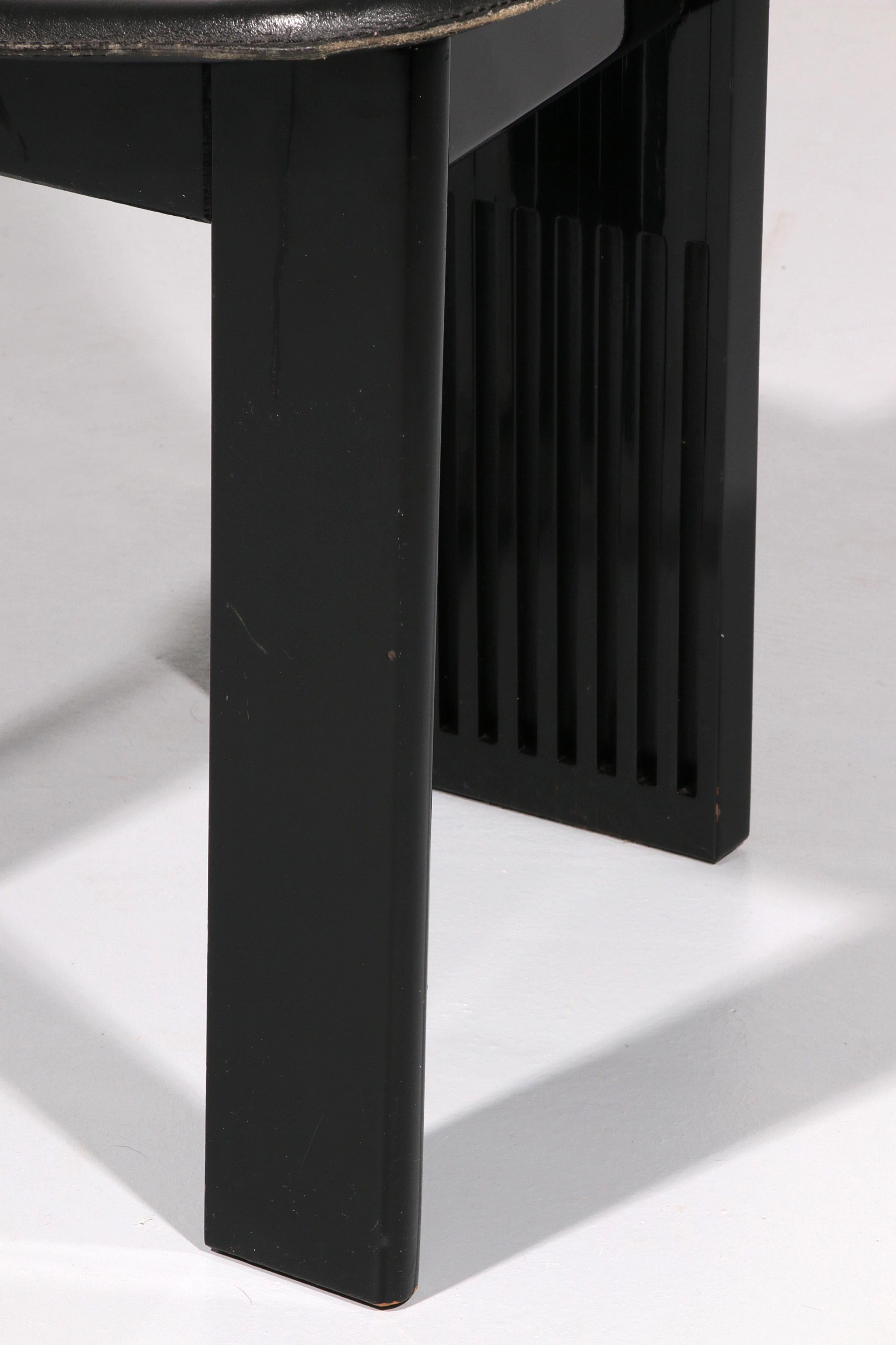 Postmodern Dining Chairs by Pietro Costantini, Italy 1980s For Sale 3
