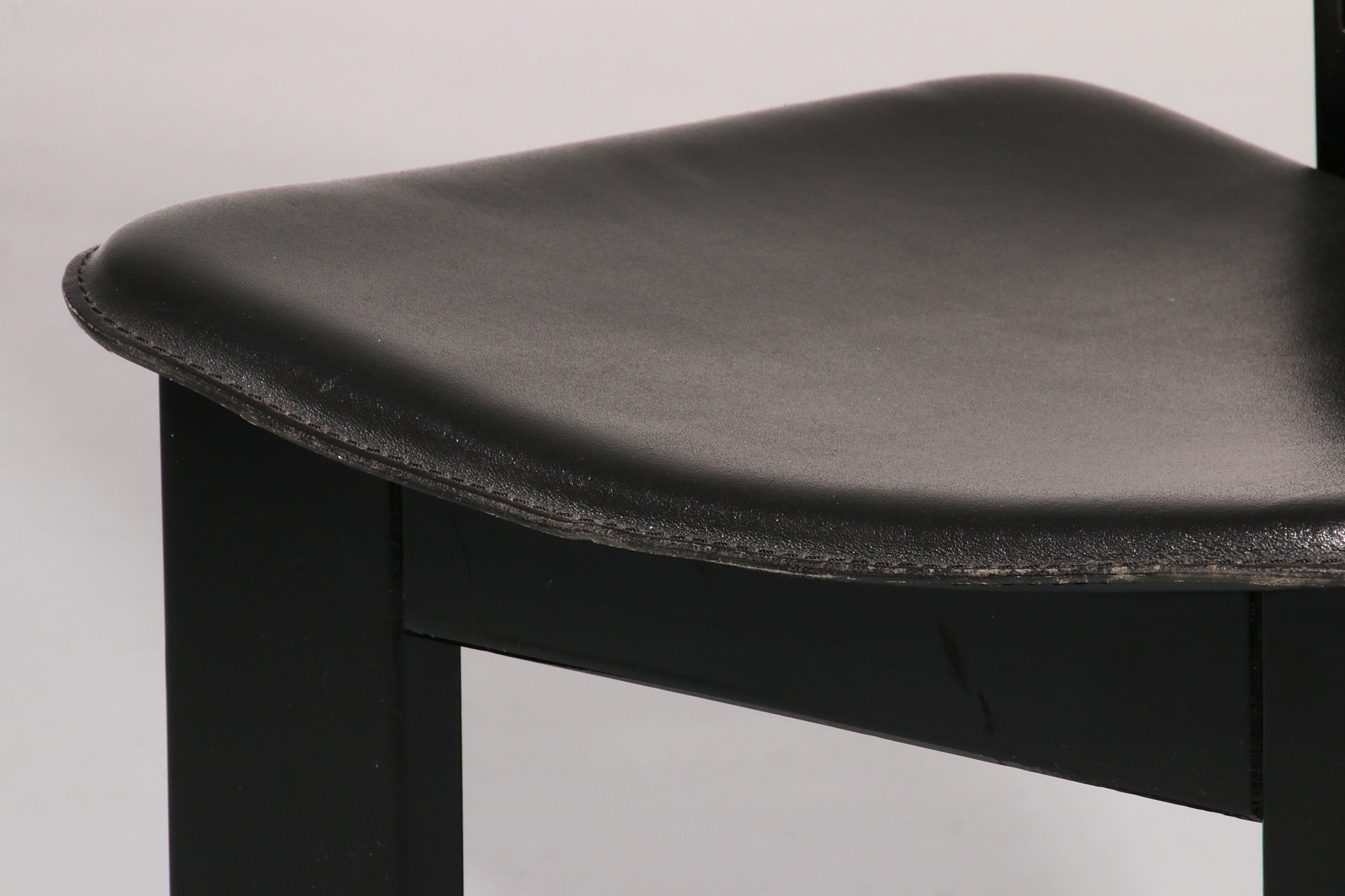 Postmodern Dining Chairs by Pietro Costantini, Italy 1980s For Sale 4