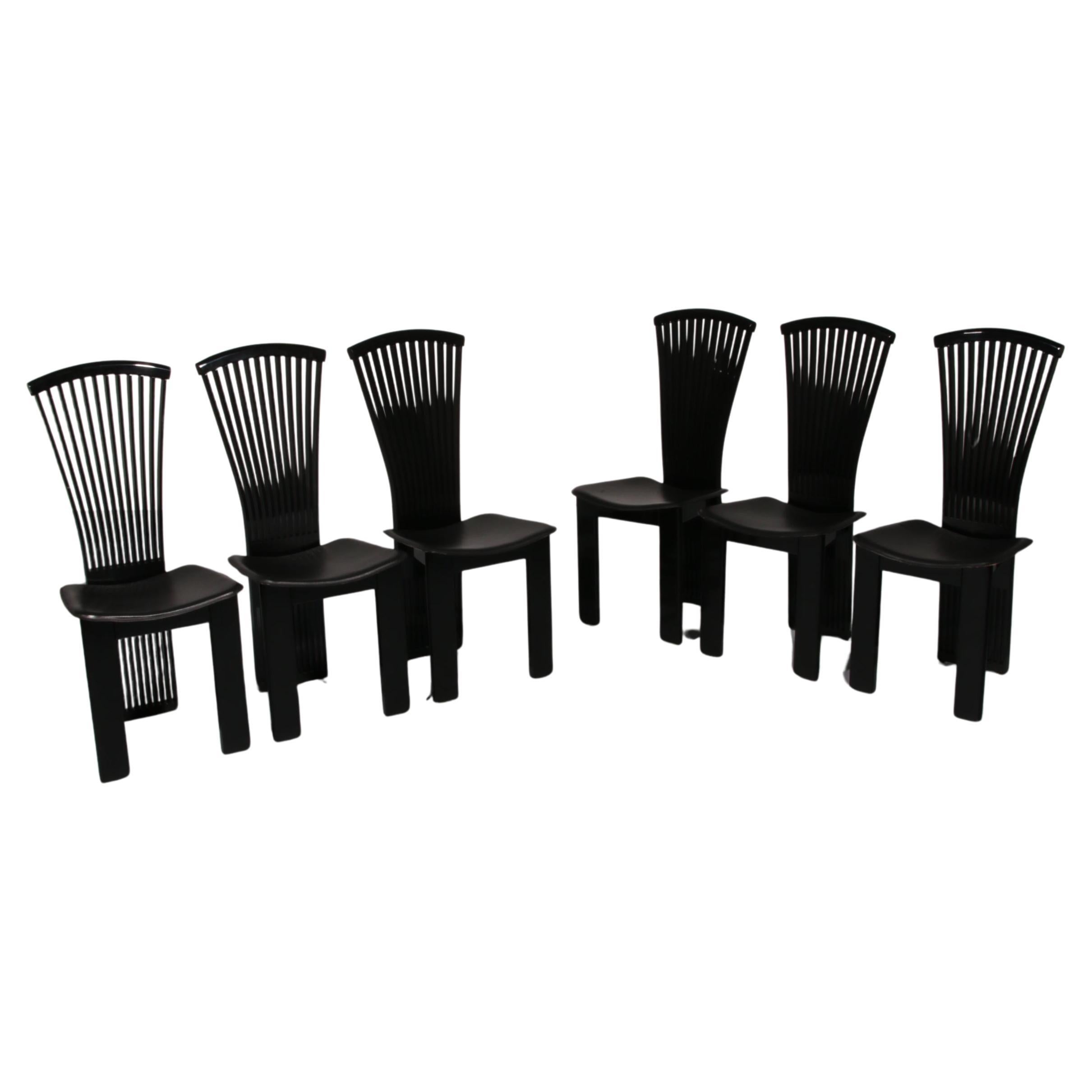 Postmodern Dining Chairs by Pietro Costantini, Italy 1980s
