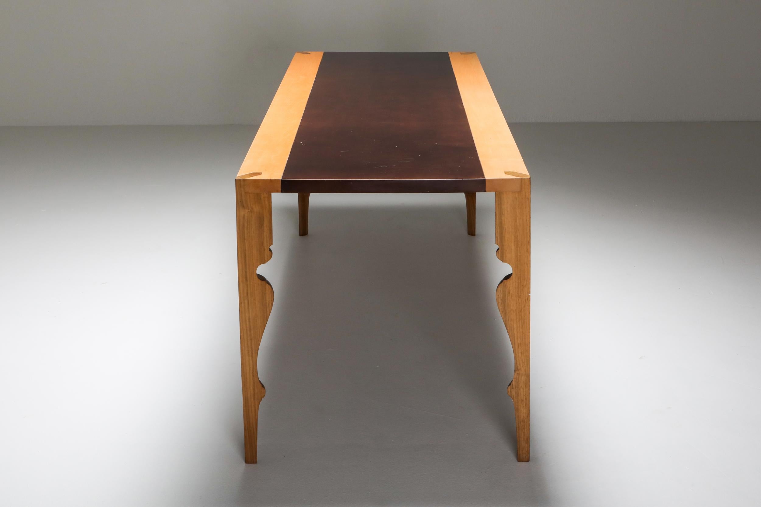 20th Century Postmodern Dining Table by Dirk Meylaerts For Sale