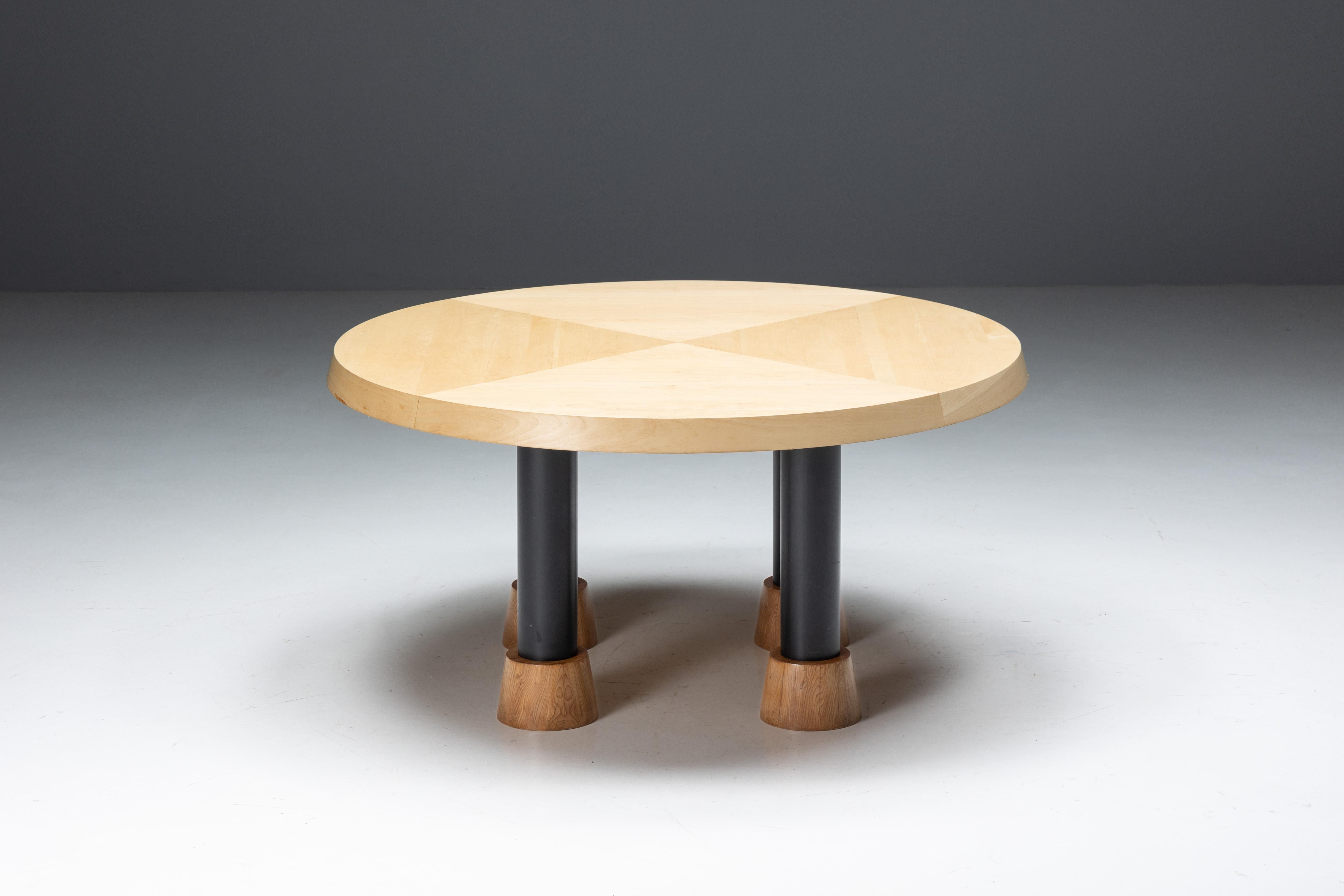 Post-Modern Postmodern Dining Table by Ettore Sottsass, Italy, 1980s For Sale