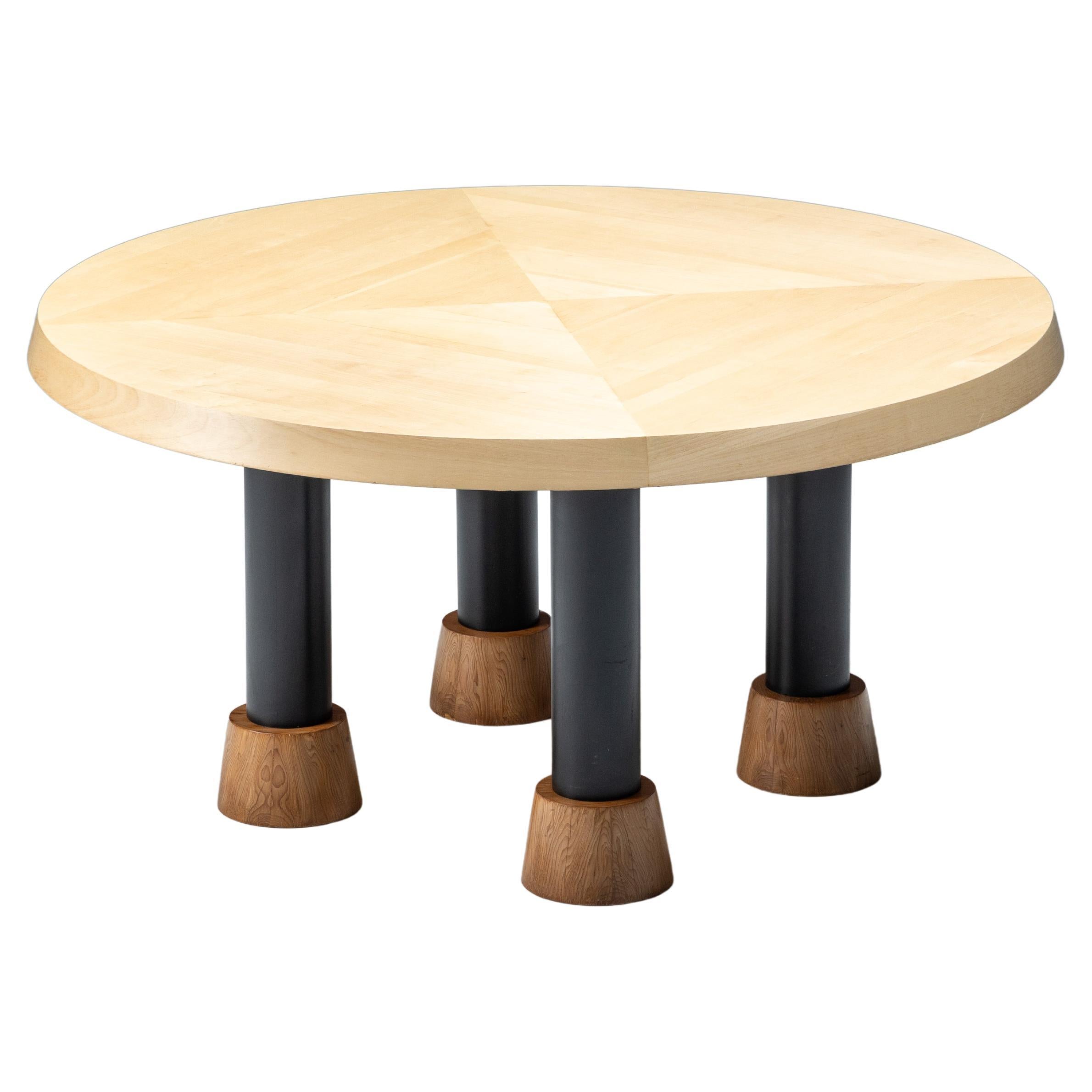 Table de salle à manger postmoderne d'Ettore Sottsass, Italie, années 1980 en vente