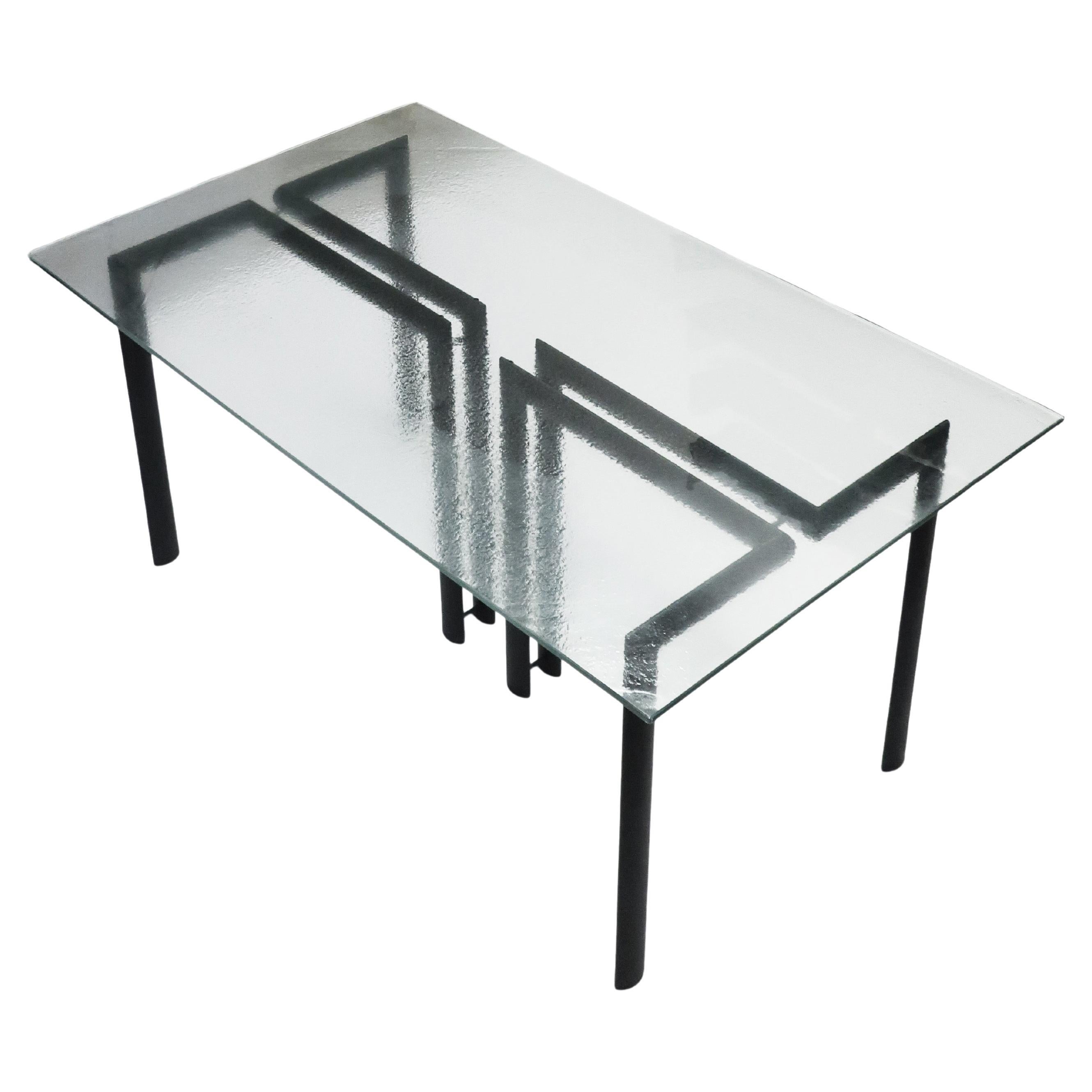Postmodern Dining Table by Giorgio Cattelan for Cidue For Sale