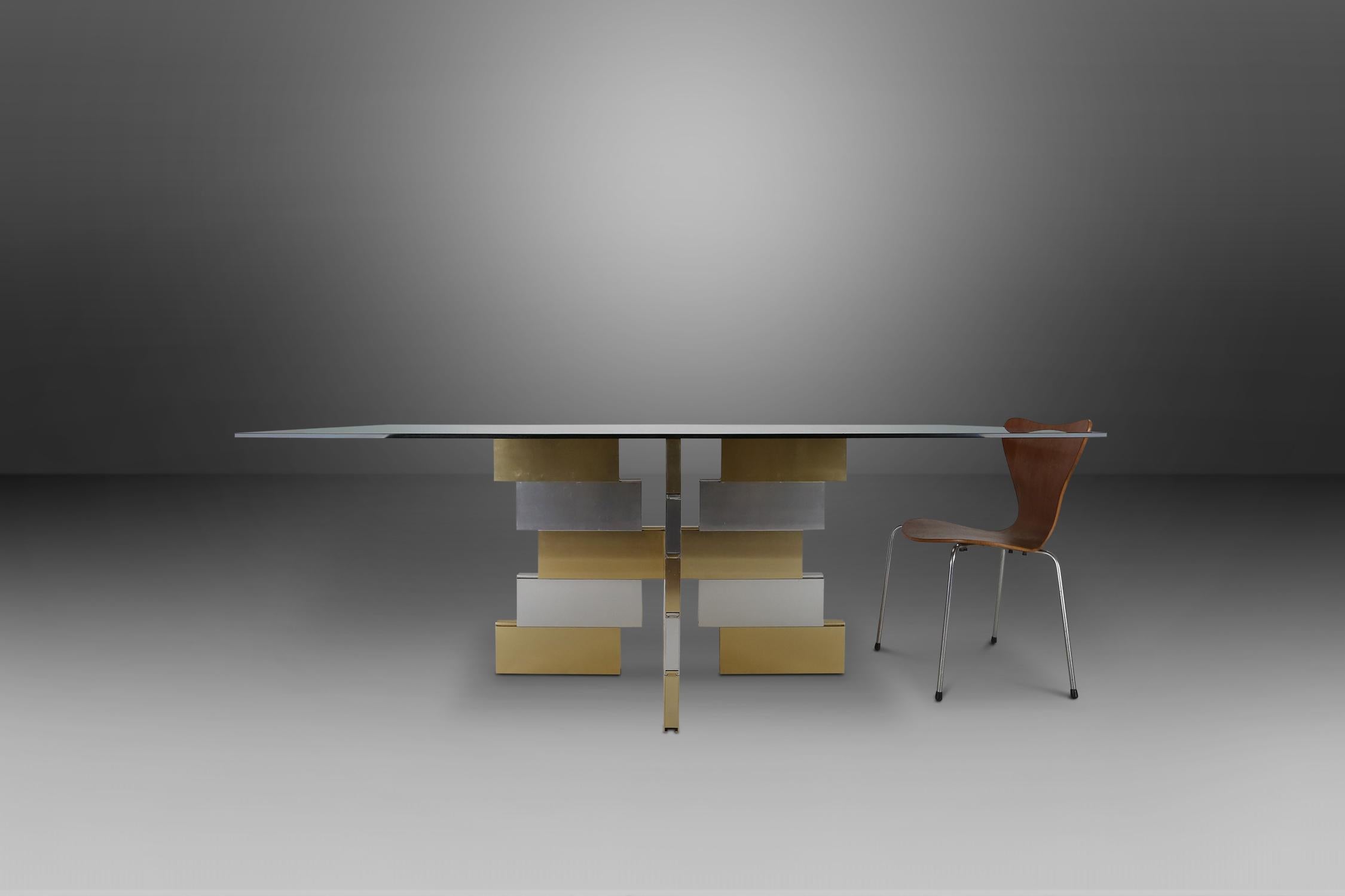 Postmodern Dining Table Ca.1975 For Sale 4