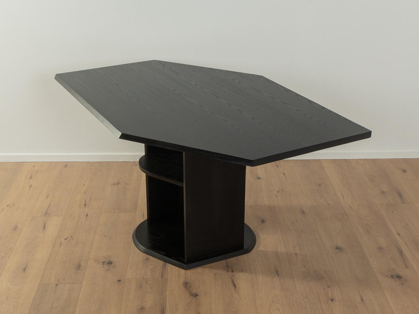 Ash  Postmodern dining table  For Sale