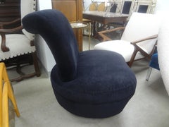 Postmodern Directional Furniture Style Swivel Chair