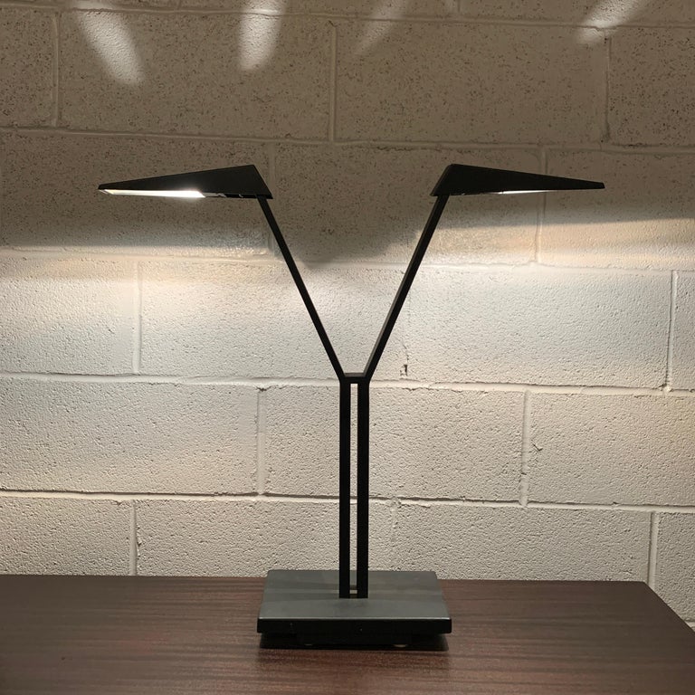 Postmodern Double Headed Desk Lamp by Roverto Maracatti for Zeus ...