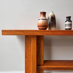 Postmodern Douglas Fir Console