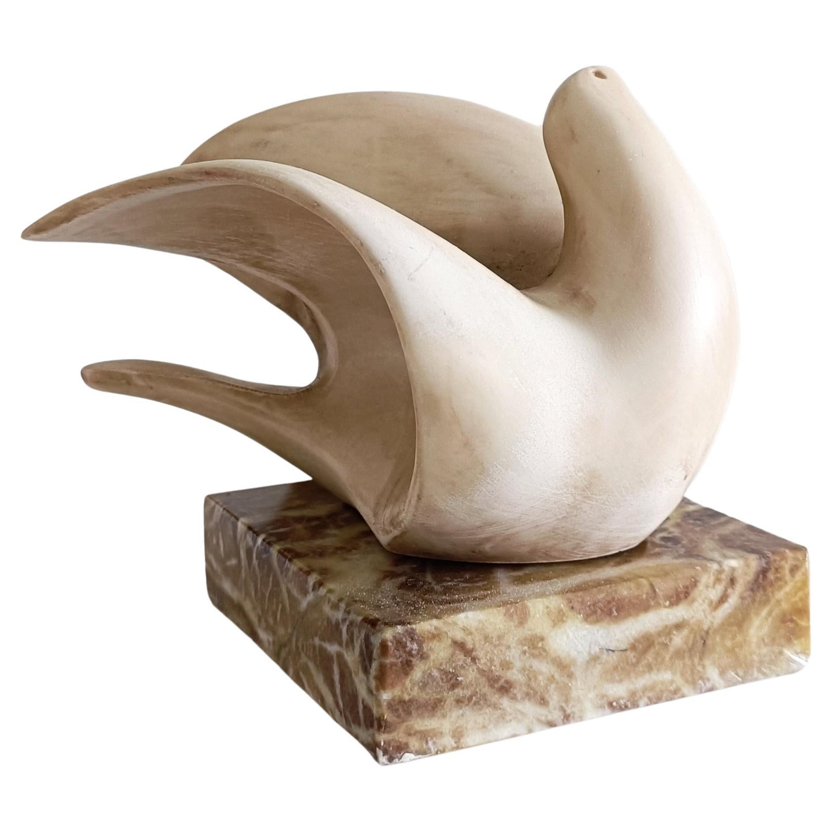 Postmoderne Skulptur einer Taube des Friedens in der Art von Picasso, Spanien, 1970er Jahre 2