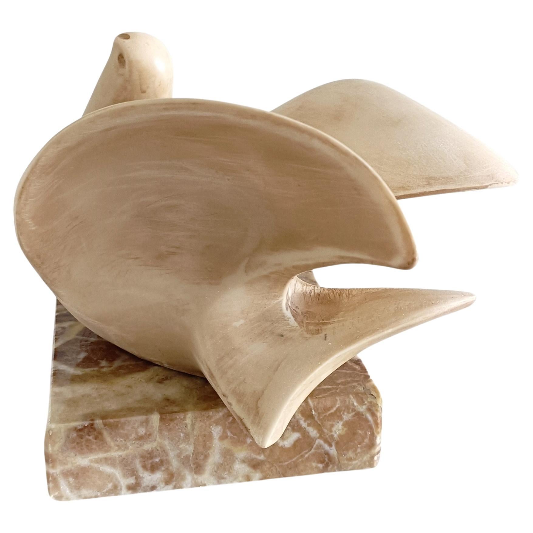 Postmoderne Skulptur einer Taube des Friedens in der Art von Picasso, Spanien, 1970er Jahre (Ende des 20. Jahrhunderts)