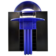 Vintage Postmodern Dry Bar Cabinet 'Duo-Bar' by Peter Maly for Interlübke, Germany 1980s