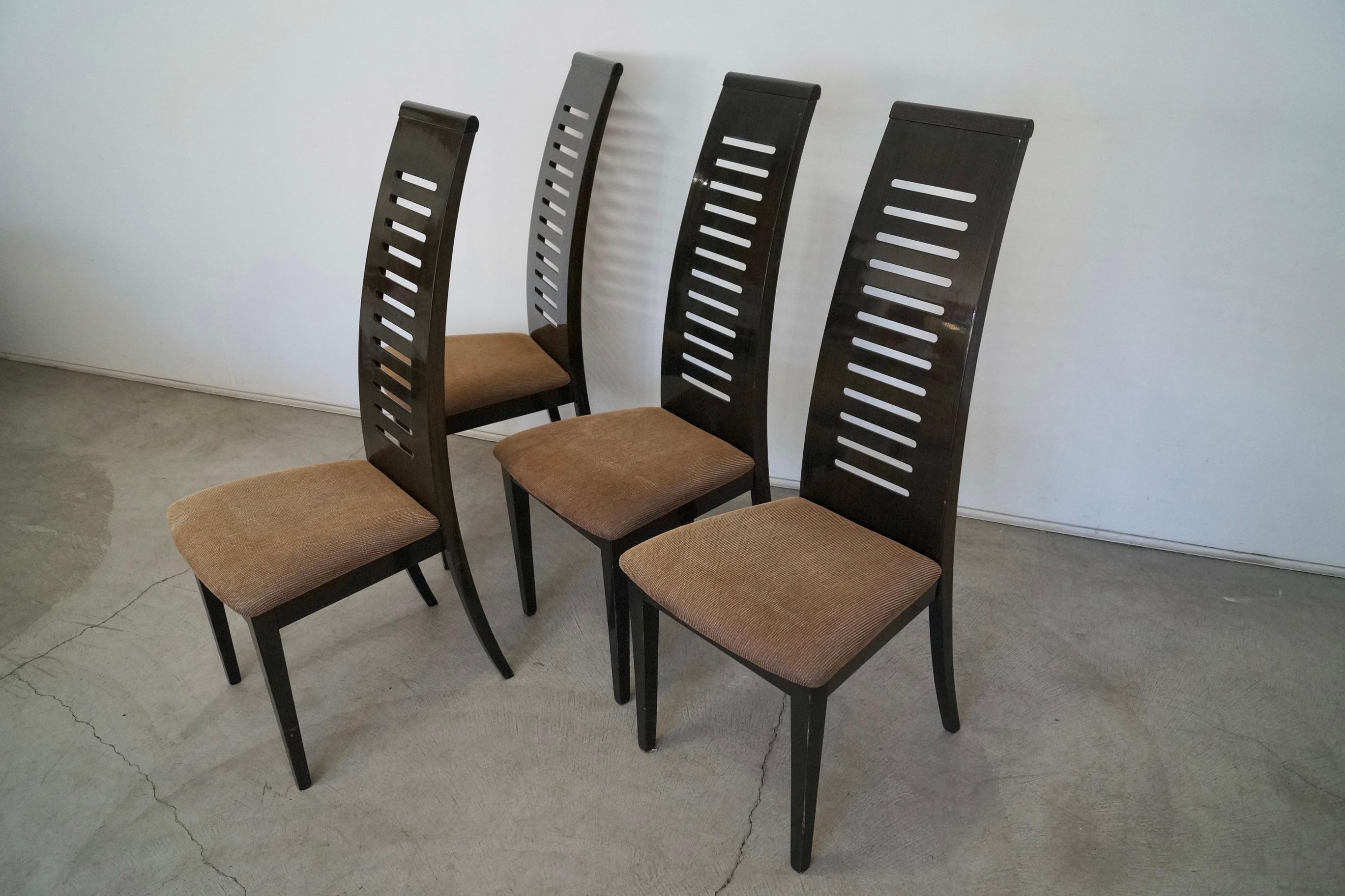 Chaises de salle à manger postmodernes Ello Furniture de Pietro Costantini - Lot de 6 en vente 5