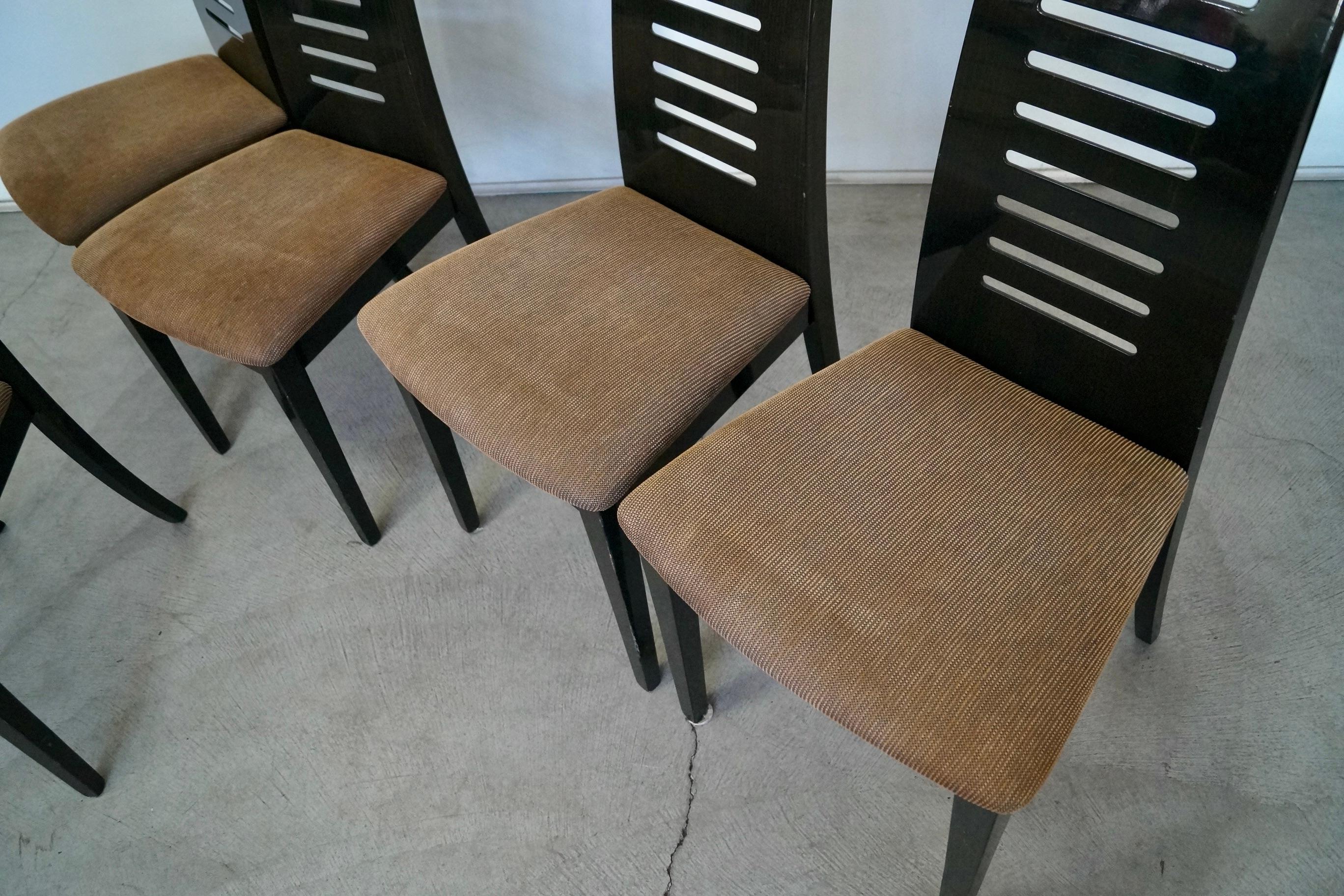Postmodern Ello Furniture Pietro Costantini Dining Chairs - Set of 6 For Sale 9