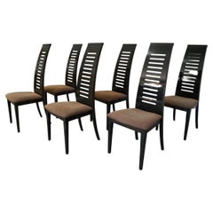 Retro Postmodern Ello Furniture Pietro Costantini Dining Chairs - Set of 6