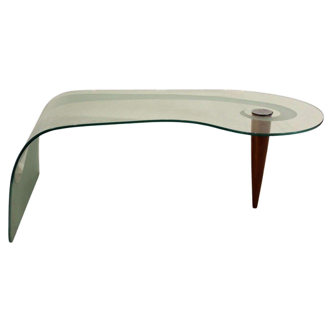 Modern Glass Waterfall Coffee Table at 1stDibs