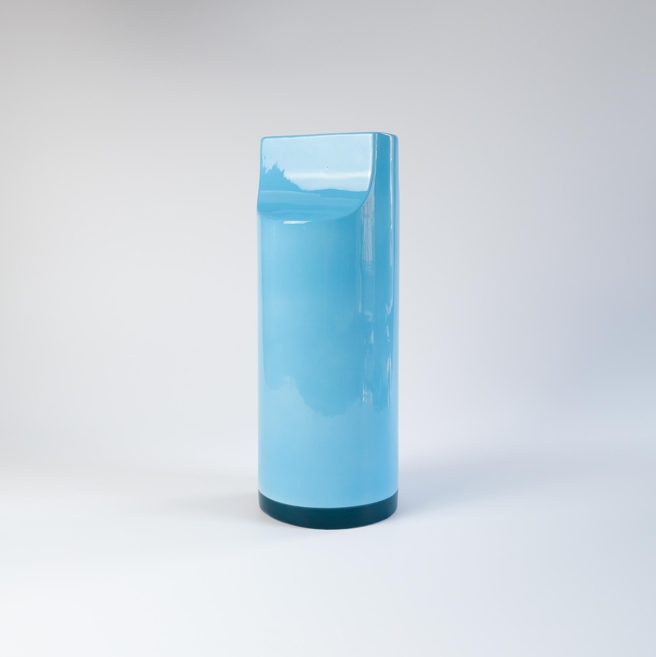20ième siècle Vase postmoderne Ettore Sottsass modèle 592 
