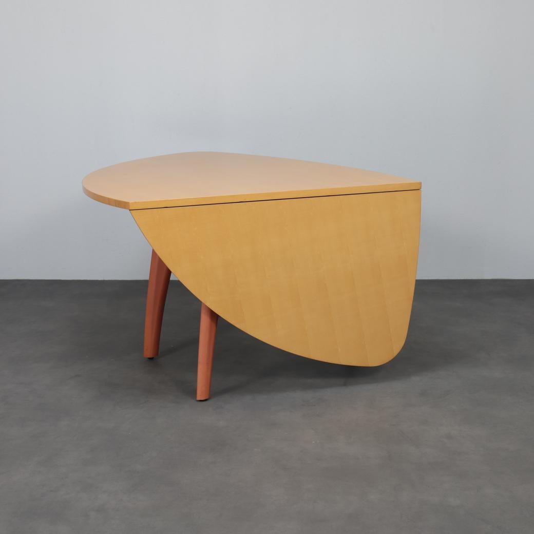Dutch Postmodern Extendable Dining Table ‘Foliant�’ by Dick Spierenburg for Castelijn For Sale