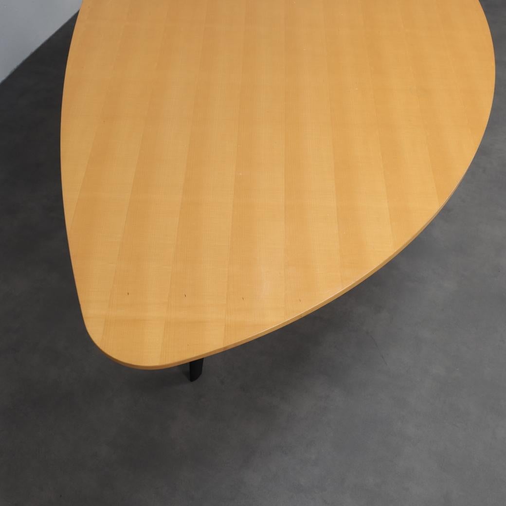 Late 20th Century Postmodern Extendable Dining Table ‘Foliant’ by Dick Spierenburg for Castelijn For Sale