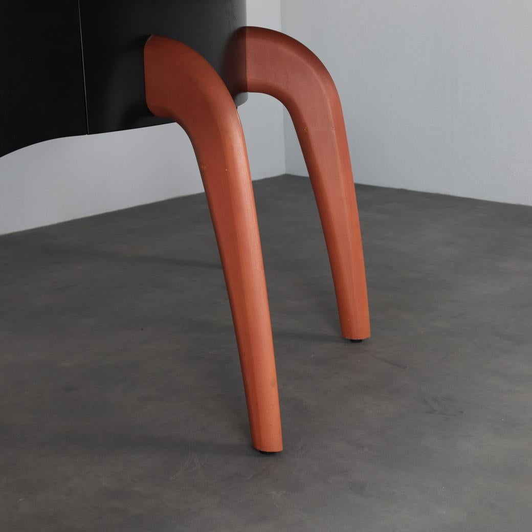 Wood Postmodern Extendable Dining Table ‘Foliant’ by Dick Spierenburg for Castelijn For Sale