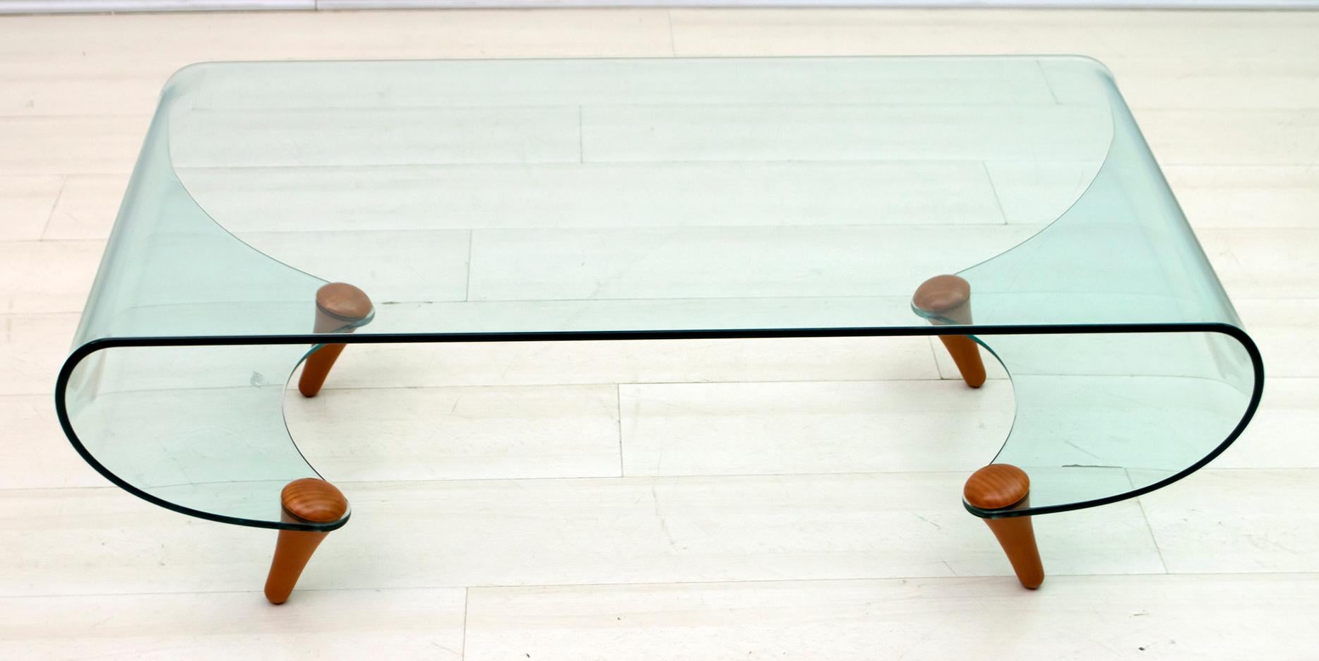 fiam glass table
