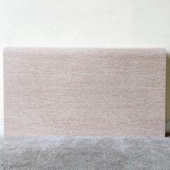 Postmodern Faux Marble Full Size Waterfall Headboard